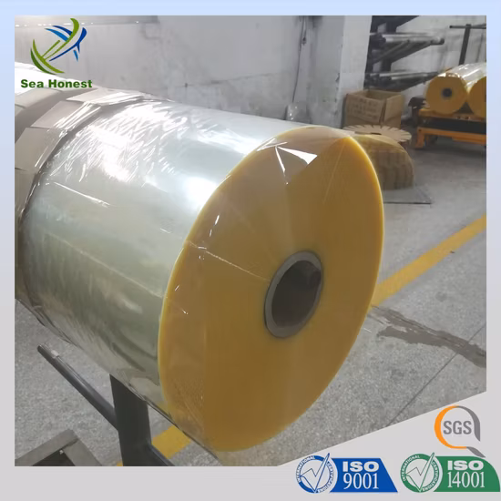 Hochwertige 40-Mikron-Druck-PVC-Schrumpffolie für PVC-Schrumpfetiketten