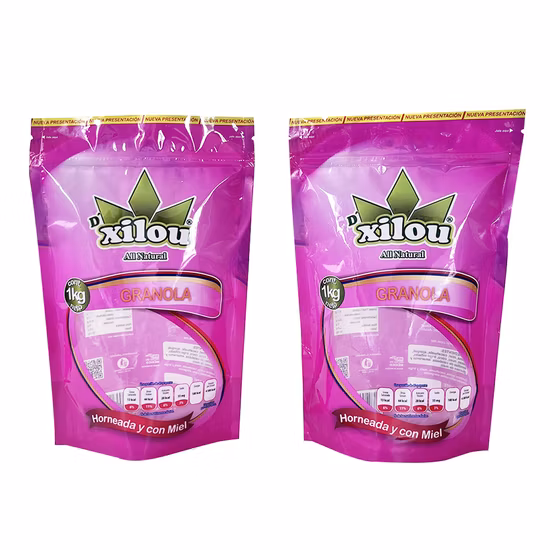 100 % recycelbarer OPP/CPP-Kunststoffbeutel mit individuellem Logo und Reißverschluss für Lebensmittelverpackungen