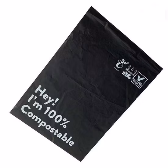 Kurier-Bekleidungsverpackungen, kompostierbare, biologisch abbaubare Poly-Mailer-Logos, individuelle Versandtaschen