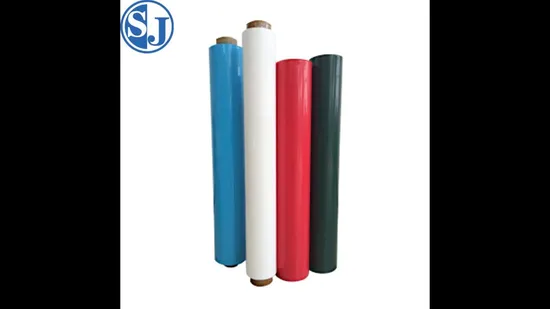 Gleichmäßige Farbe und gute Deckfähigkeit PE-Trennbeschichtungsfolie für den Silikonbeschichtungsprozess