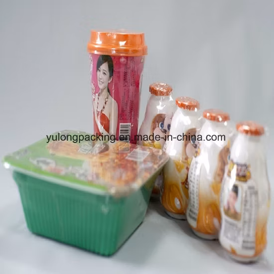 Mittig gefaltete POF-Schrumpffolie/Polyolfein-Schrumpffolie mit SGS, FDA