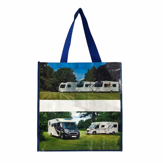 China-Fabrik günstiger Preis recycelter laminierter OPP-Folien-PP-Gewebebeutel